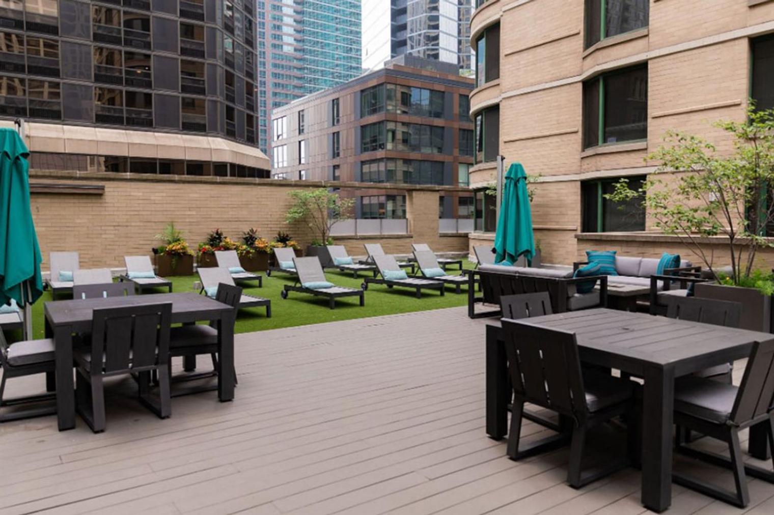 Streeterville Studio W Deck Pool Nr Beach Chi-583 Chicago Eksteriør billede