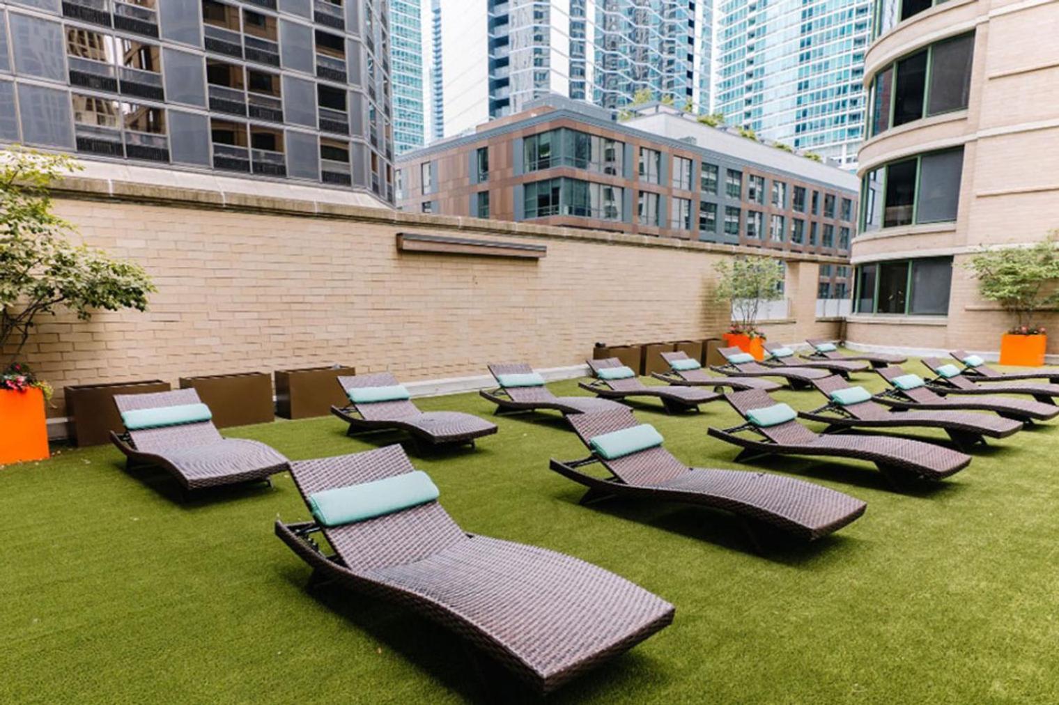 Streeterville Studio W Deck Pool Nr Beach Chi-583 Chicago Eksteriør billede